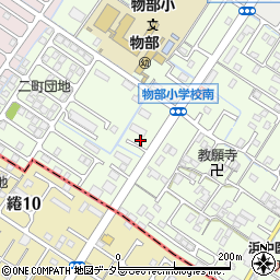 滋賀県守山市二町町199-7周辺の地図