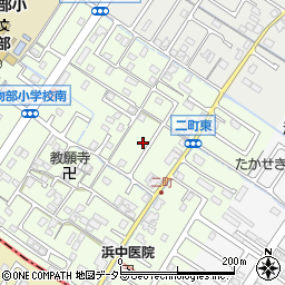 滋賀県守山市二町町90-7周辺の地図