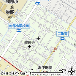 滋賀県守山市二町町138-5周辺の地図