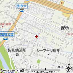 三重県桑名市和泉1255-2周辺の地図