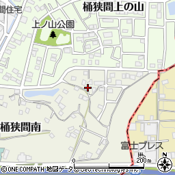 愛知県名古屋市緑区桶狭間南831周辺の地図