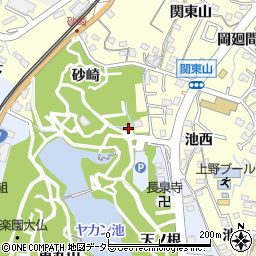 聚楽園公園トイレ１周辺の地図