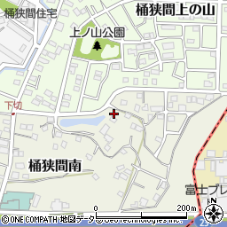 愛知県名古屋市緑区桶狭間南703周辺の地図