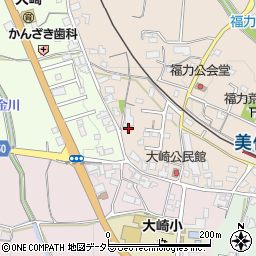 岡山県津山市福力231周辺の地図