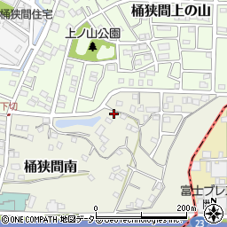 愛知県名古屋市緑区桶狭間南704周辺の地図