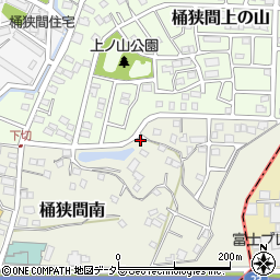愛知県名古屋市緑区桶狭間南702周辺の地図