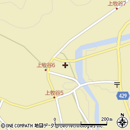 兵庫県宍粟市山崎町上牧谷701-2周辺の地図