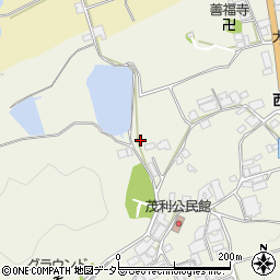 兵庫県多可町（多可郡）中区茂利周辺の地図