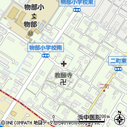 滋賀県守山市二町町141周辺の地図
