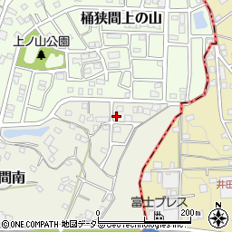 愛知県名古屋市緑区桶狭間南1214周辺の地図