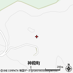 愛知県豊田市神殿町陣手周辺の地図