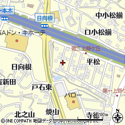 愛知県東海市名和町（南廻間）周辺の地図
