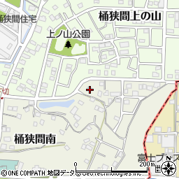 愛知県名古屋市緑区桶狭間南807周辺の地図