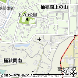 愛知県名古屋市緑区桶狭間南809周辺の地図