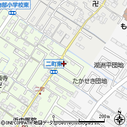 滋賀県守山市二町町7-3周辺の地図