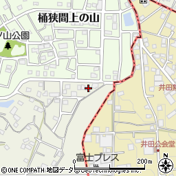 愛知県名古屋市緑区桶狭間南1207周辺の地図