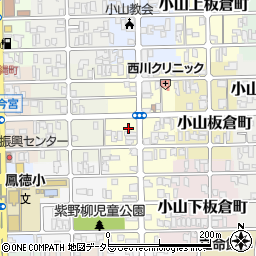 京都府京都市北区小山初音町9周辺の地図