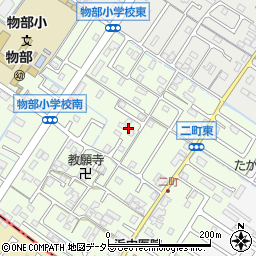 滋賀県守山市二町町136周辺の地図