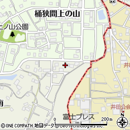 愛知県名古屋市緑区桶狭間南1205周辺の地図