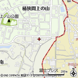 愛知県名古屋市緑区桶狭間南1204周辺の地図