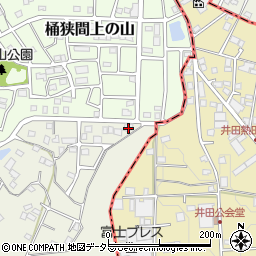 愛知県名古屋市緑区桶狭間南1208周辺の地図