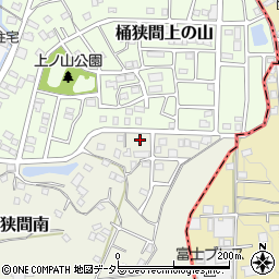 愛知県名古屋市緑区桶狭間南822周辺の地図