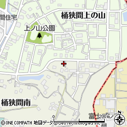 愛知県名古屋市緑区桶狭間南814周辺の地図