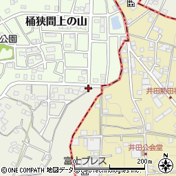 愛知県名古屋市緑区桶狭間南1209周辺の地図