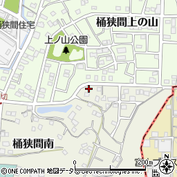 愛知県名古屋市緑区桶狭間南804周辺の地図