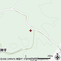 愛知県豊田市花沢町（的場）周辺の地図