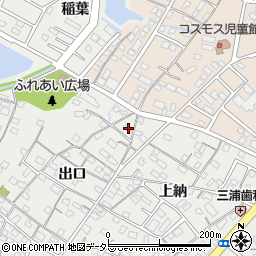 愛知県豊明市阿野町出口2周辺の地図