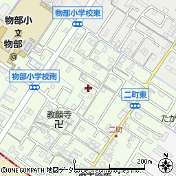 滋賀県守山市二町町133-8周辺の地図