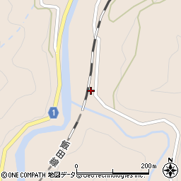 静岡県浜松市天竜区佐久間町浦川2101周辺の地図
