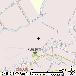滋賀県日野町（蒲生郡）佐久良周辺の地図