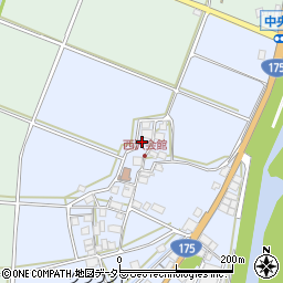 兵庫県西脇市黒田庄町西澤277周辺の地図
