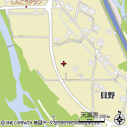 兵庫県神崎郡神河町貝野375周辺の地図