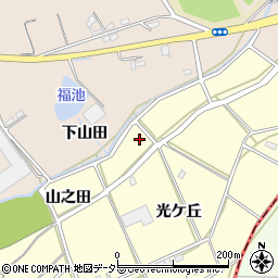 愛知県刈谷市東境町（山之田）周辺の地図