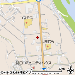 日本一たい焼・岡山真庭ロマンチック街道店周辺の地図