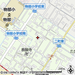 滋賀県守山市二町町133-7周辺の地図