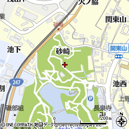 聚楽園公園トイレ６周辺の地図