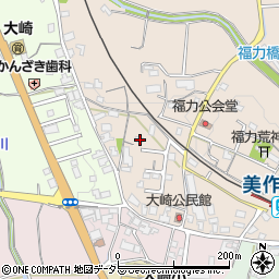 岡山県津山市福力216周辺の地図