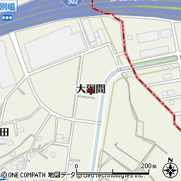 愛知県大府市共和町大廻間周辺の地図
