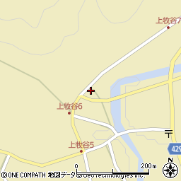 兵庫県宍粟市山崎町上牧谷703周辺の地図