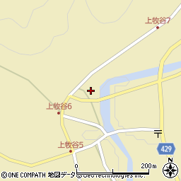 兵庫県宍粟市山崎町上牧谷830周辺の地図