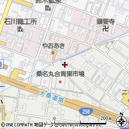 三重県桑名市和泉412周辺の地図