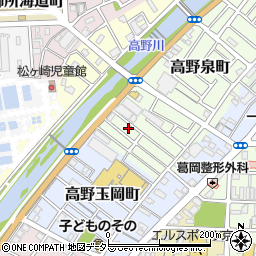 京都府京都市左京区高野泉町40周辺の地図