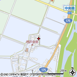 兵庫県西脇市黒田庄町西澤279周辺の地図