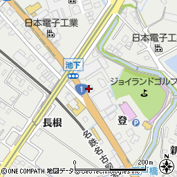 はま寿司１国豊明店周辺の地図