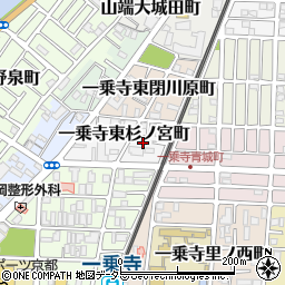 京都府京都市左京区一乗寺東杉ノ宮町50周辺の地図