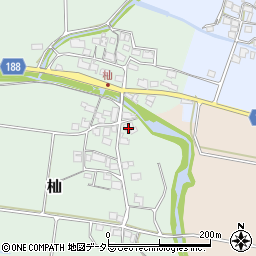 滋賀県蒲生郡日野町杣268周辺の地図